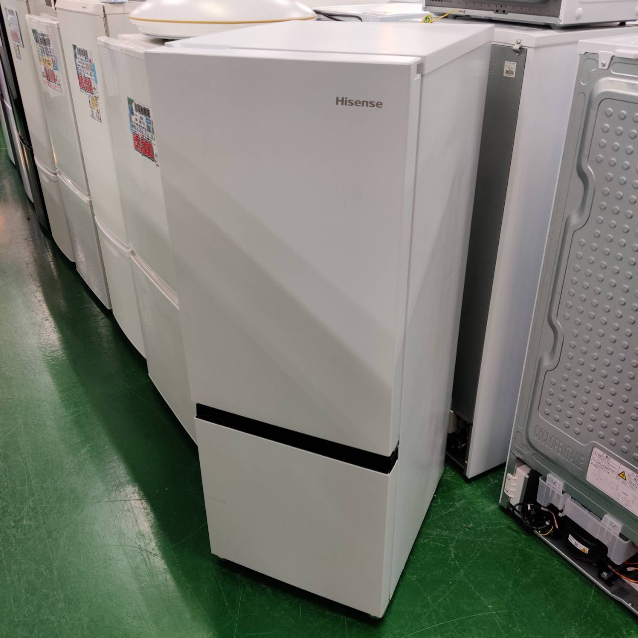 Hisense ハイセンス 2022年製 162L 2ドア 冷凍冷蔵庫 HR-D15F 販売中 