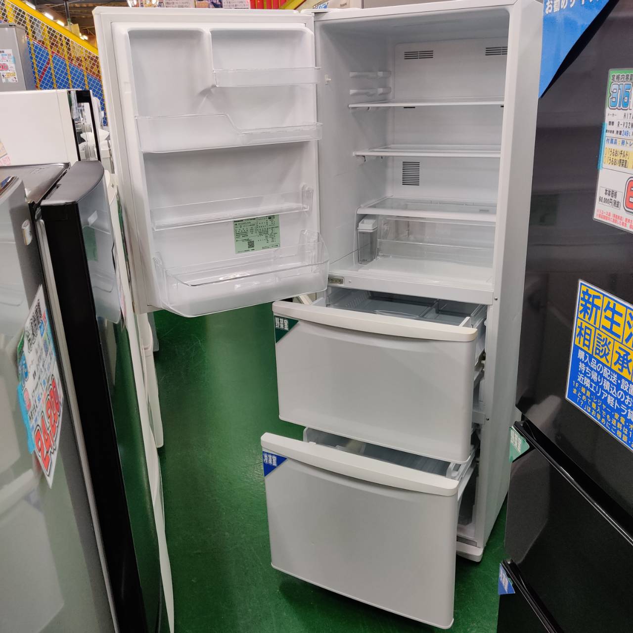 Panasonic パナソニック 2019年製 335L 3ドア 冷凍冷蔵庫 NR-C340CL 