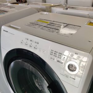 SHARP-シャープ_2021年製_7.0kg-ドラム式洗濯乾燥機_ES-S7F-WL_142033942002-2