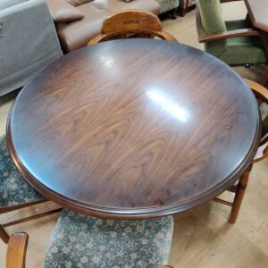 karimoku-カリモク_円卓ダイニング5点セット_コロニアル_152009522002-2