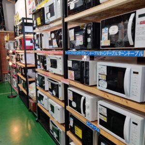 電子レンジ売場