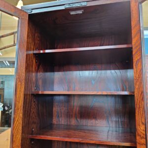 岩谷堂箪笥_キャビネットC_通常色-拭漆塗り-鋳物南部鉄器金具-丸菊菱_155051905002-3
