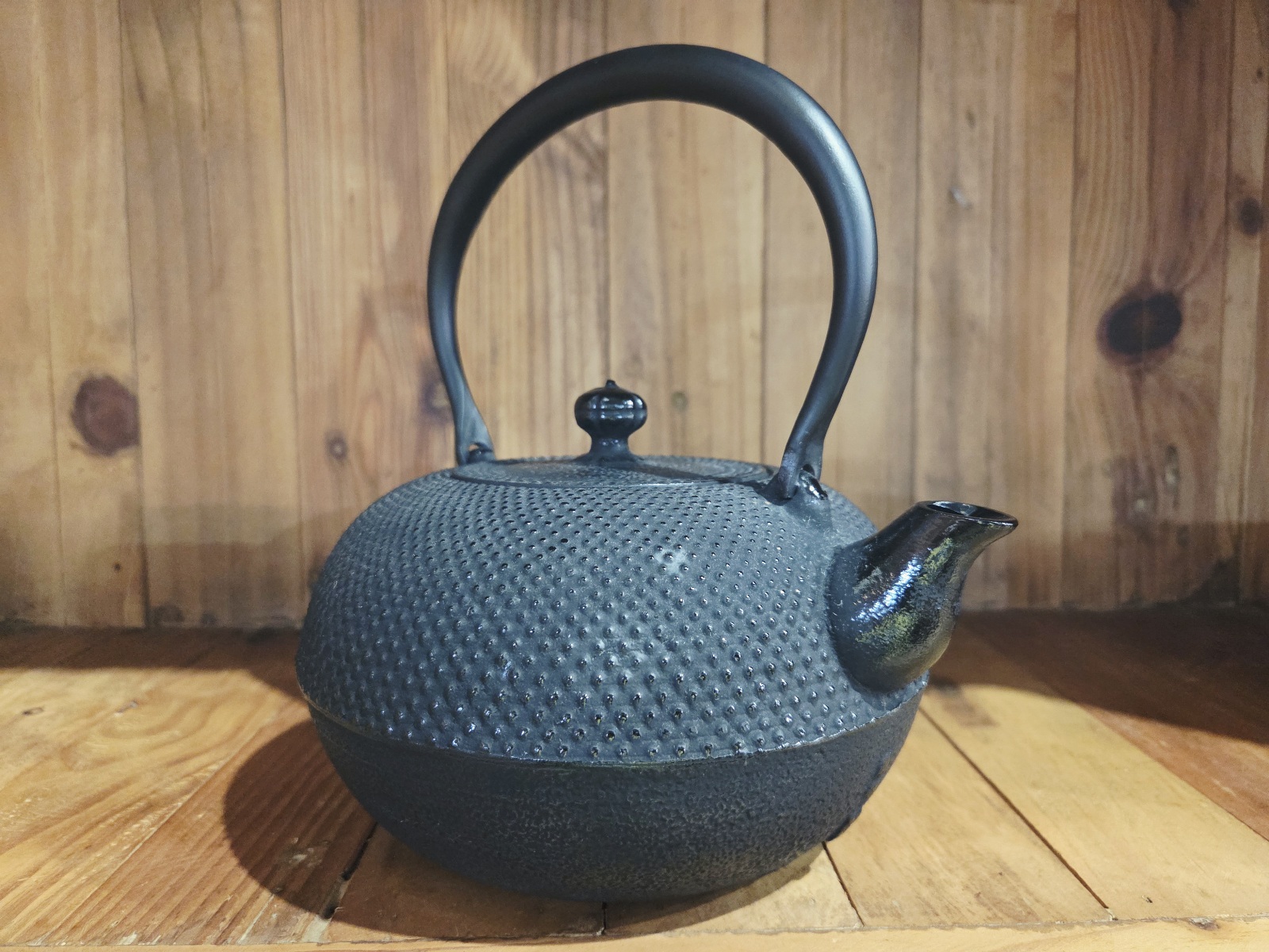 南部鉄器　T-2-5 鉄瓶　新丸アラレ　2.2L 南部鉄器 鉄瓶 新丸アラレ 2.2リットルの通販