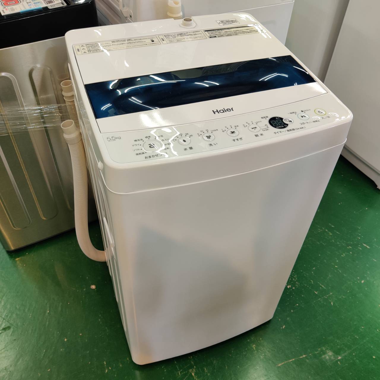 *ハイアール*全自動洗濯機 JW-C55A 5.5kg*2017年製* 3302 ハイアール 5.5kg 全自動洗濯機 JW-C55A 2017年製