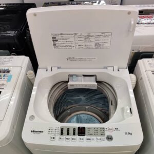 Hisense-ハイセンス_2022年製_5.5kg-全自動洗濯機_HW-G55BK1_142033949002-3
