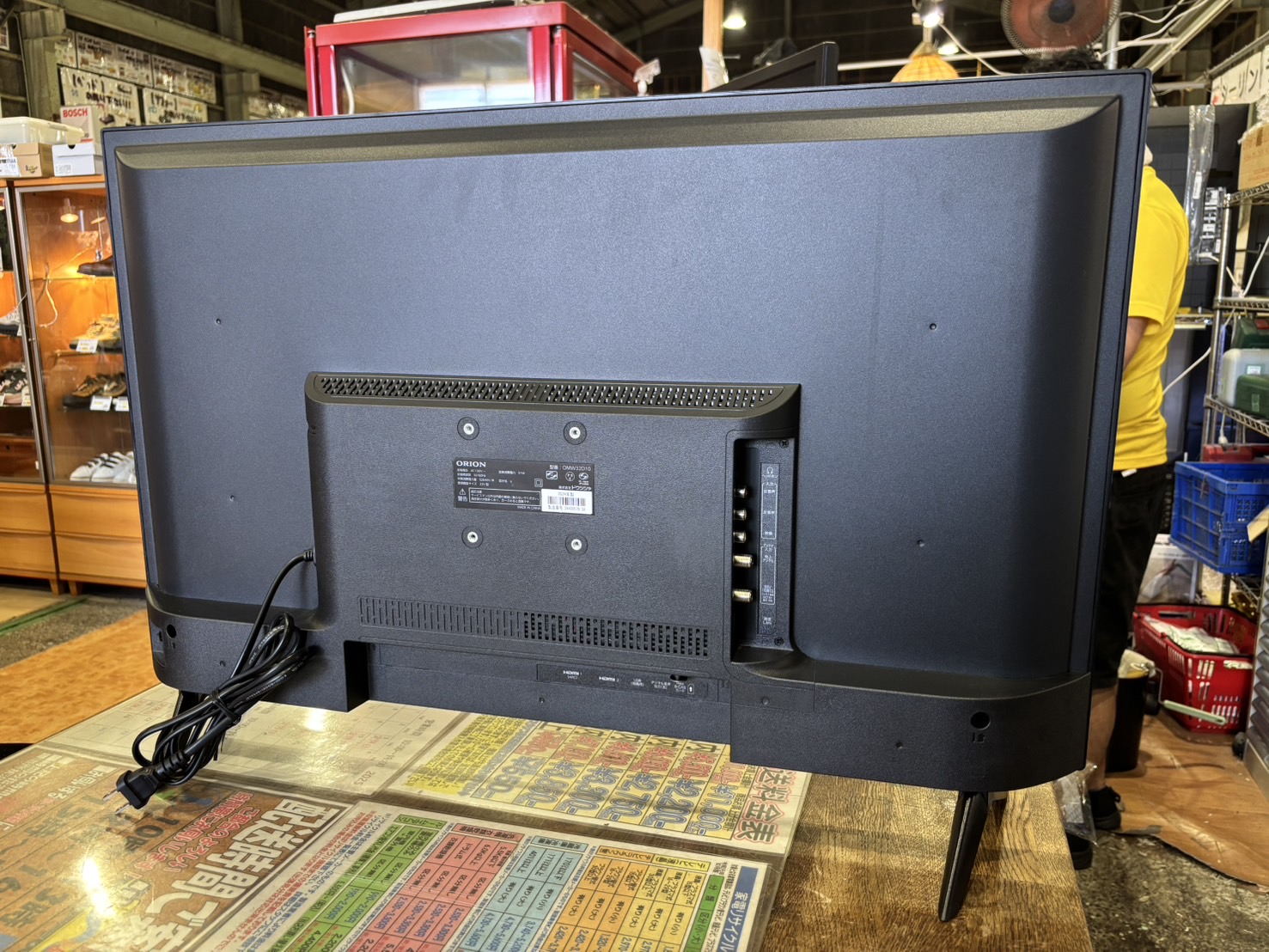 ORION｜32インチ液晶テレビ OMW32D10 買取しました。 | リサイクル 