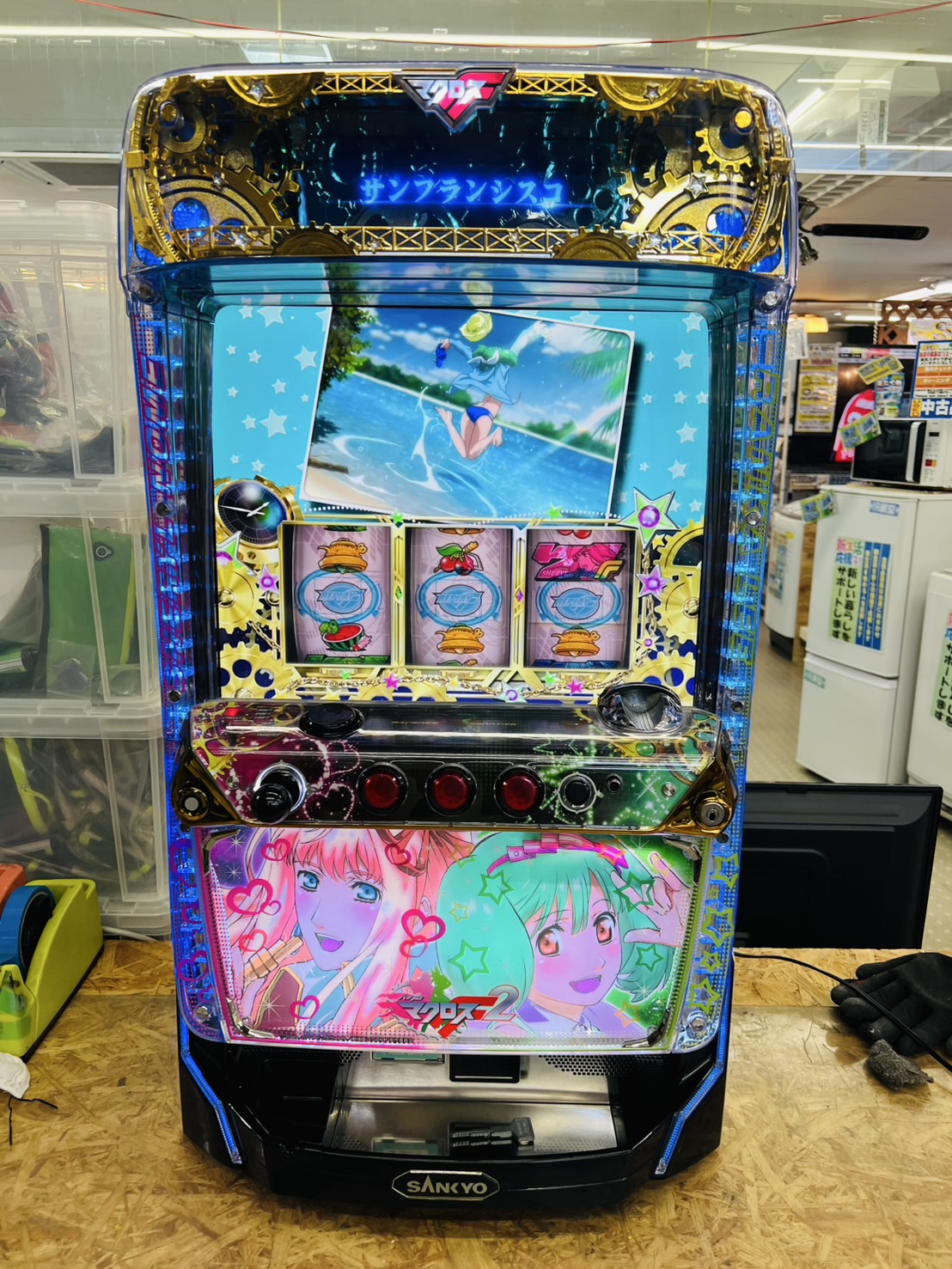 YUSUKE☆　マクロスフロンティア2 パチスロ実機 パチスロ マクロスフロンティア2 スロット実機