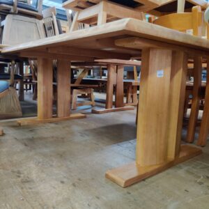 松田家具_ベンチダイニング3点セット_白王_152009624002-4