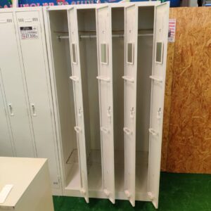 生興_縦型4人用ロッカー-鍵付き_SLKW-4_160022040002-2