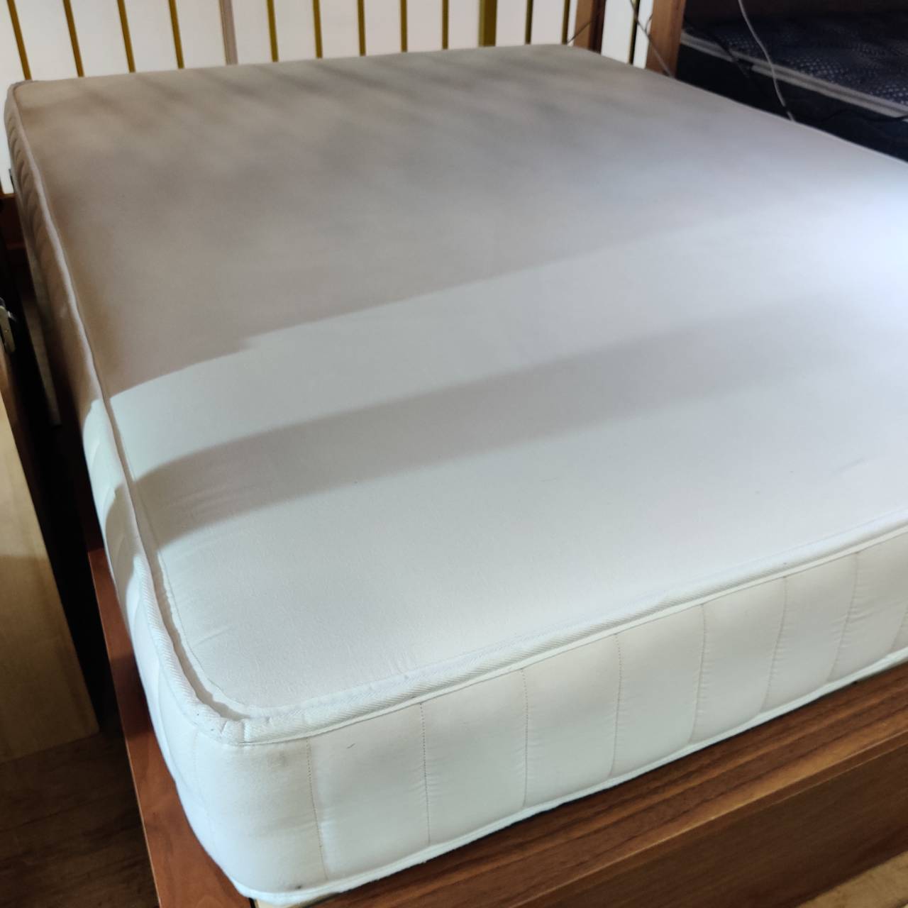 無印良品 ダブルベッド (囲い型 収納×2 / 高密度ポケットコイル 