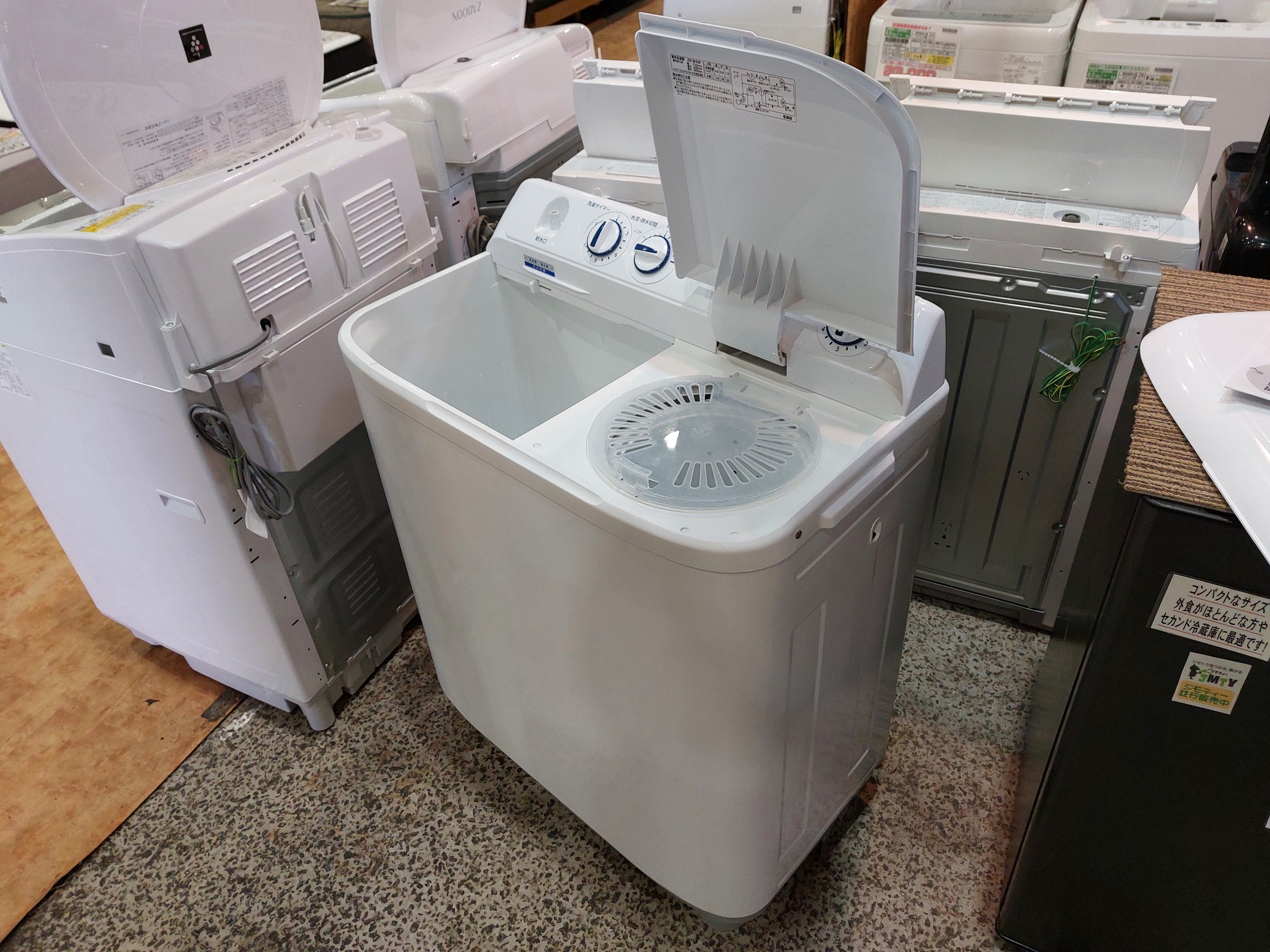 ハイアール2022年製二槽式洗濯機JW-W45F-W 洗濯4.5kg 軒先渡し】ハイアール 4.5kg 二槽式洗濯機 JW-W45F 1台（直送品