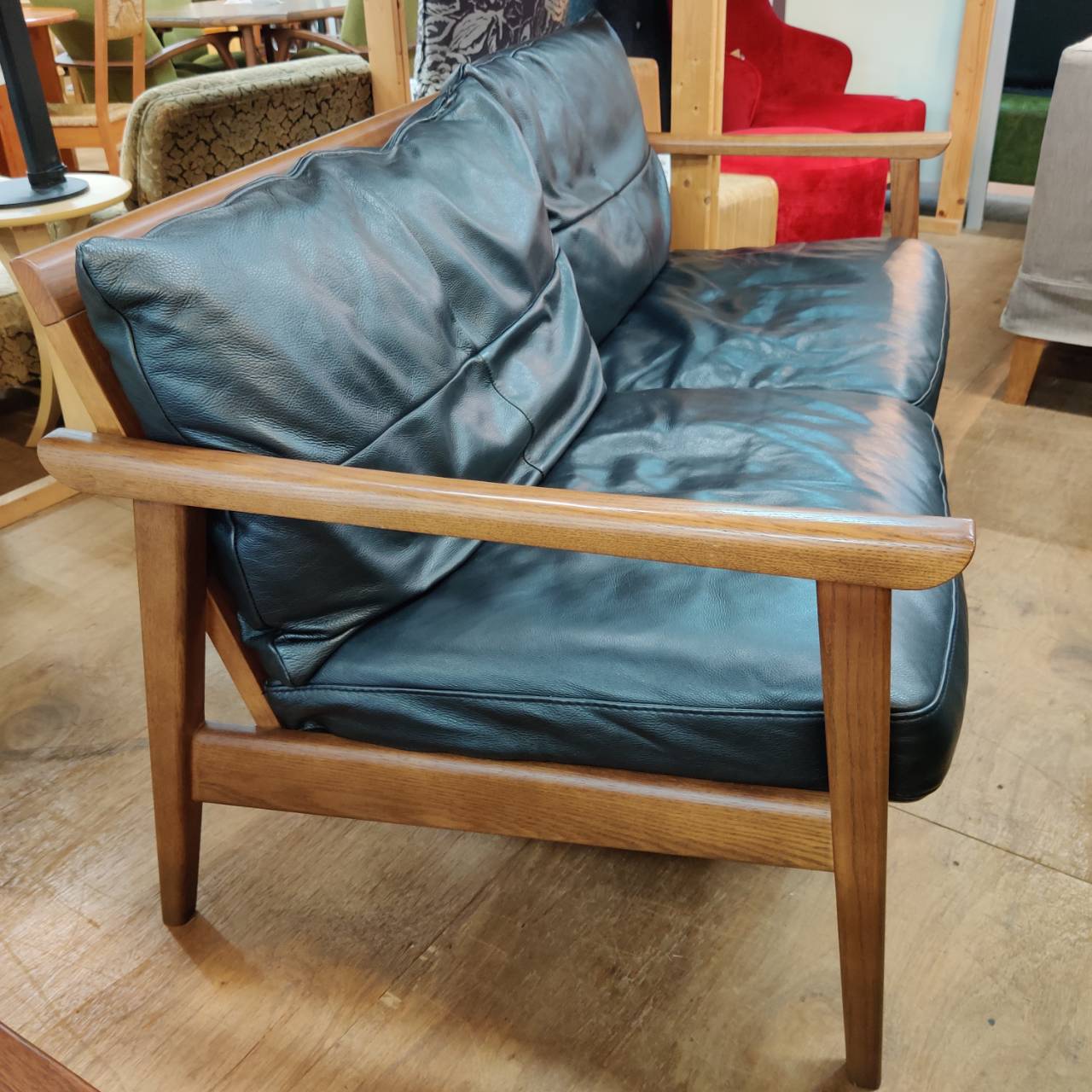 KEYUCA ケユカ 本革 ワイド2人掛けソファ Kastrup Sofa 幅160cm 販売中 