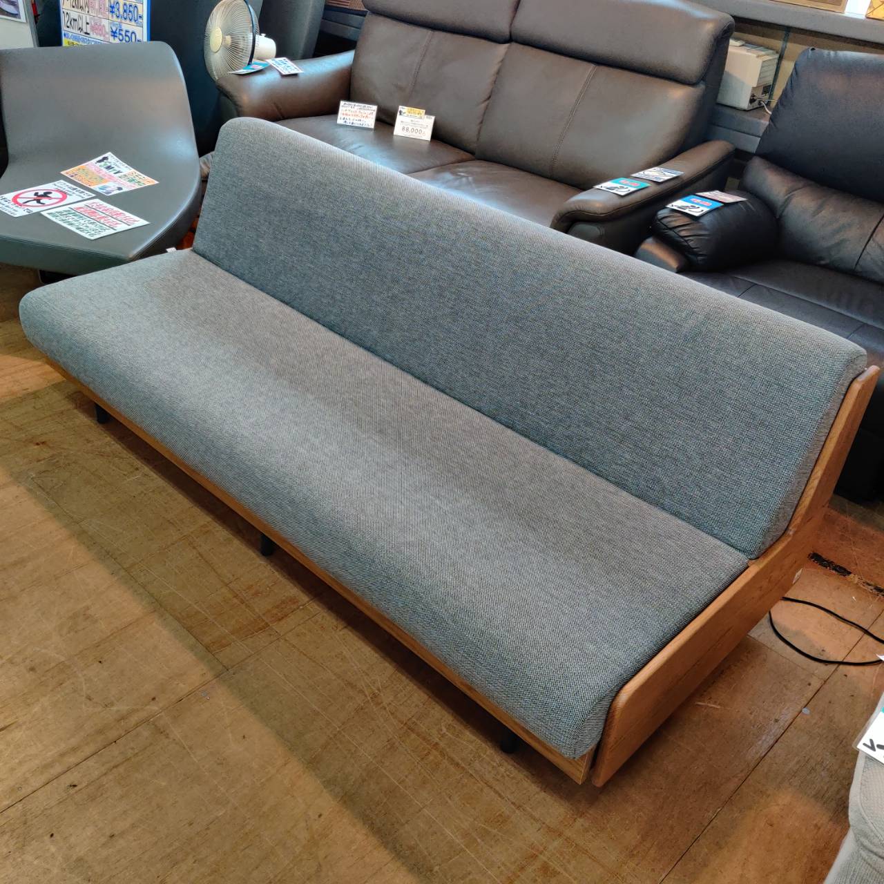 Meuble モーブル ソファベッド グレー ごろ寝ソファ 200 幅200cm 販売 