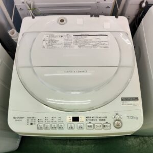 SHARP-シャープ_2021年製_7.0kg-全自動洗濯機_ES-KS70W_142034061002-2