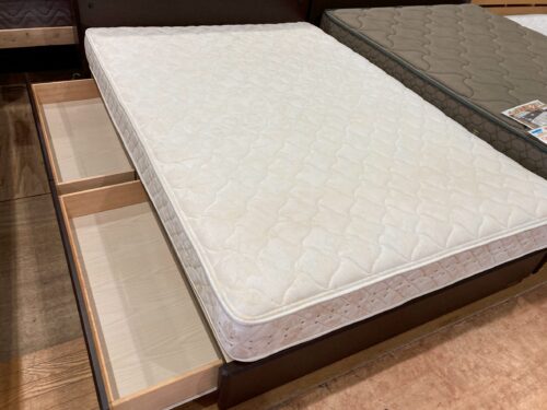 フランスベッド｜引出し収納付ダブルベッド買取入荷致しました