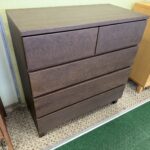 無印良品｜4段チェスト｜タモ材ウォールナットカラー買取致しました｜愛品館八千代店