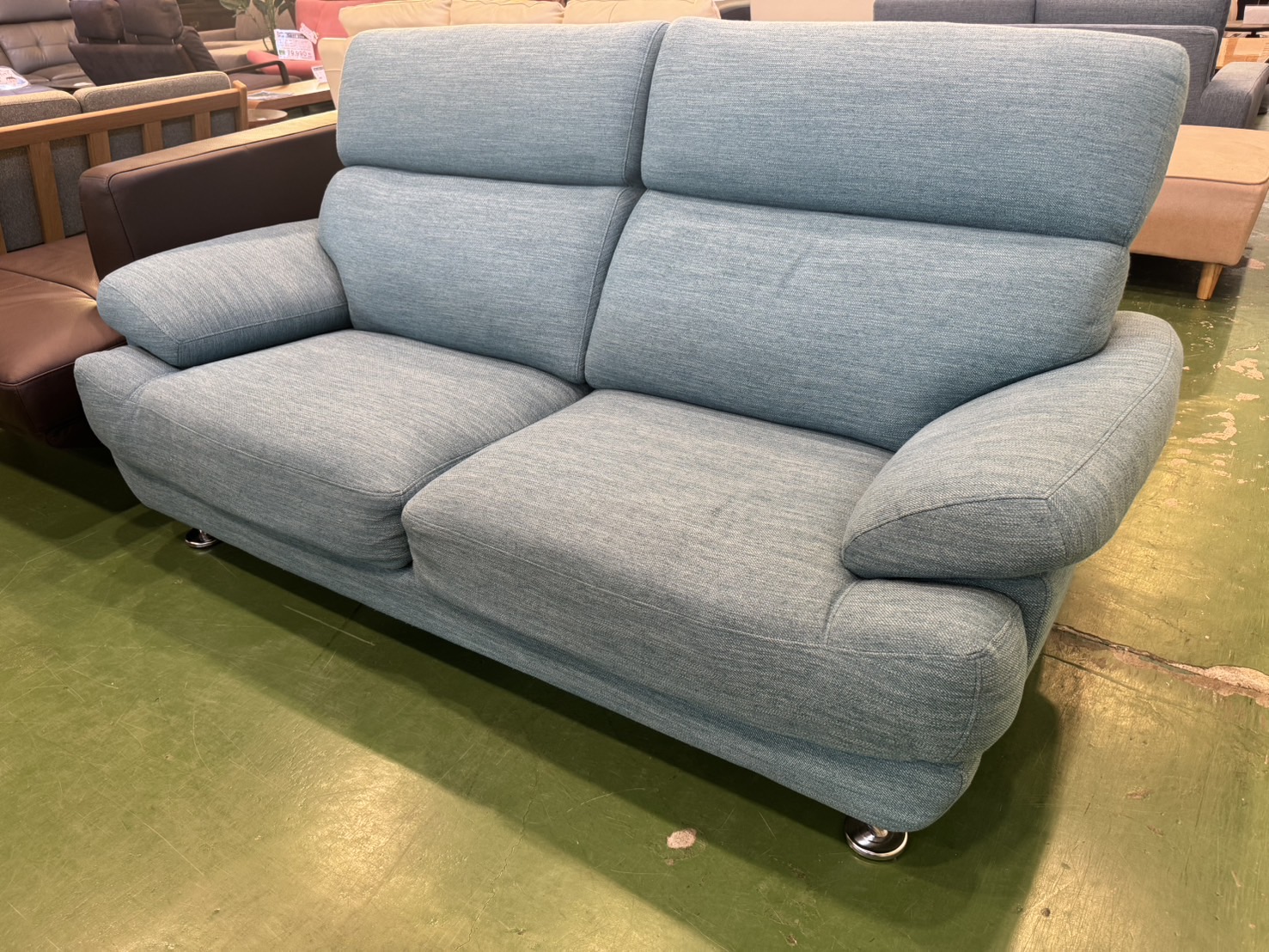ニトリ｜3人用布張りソファ｜NポケットA13買取致しました｜愛品館 
