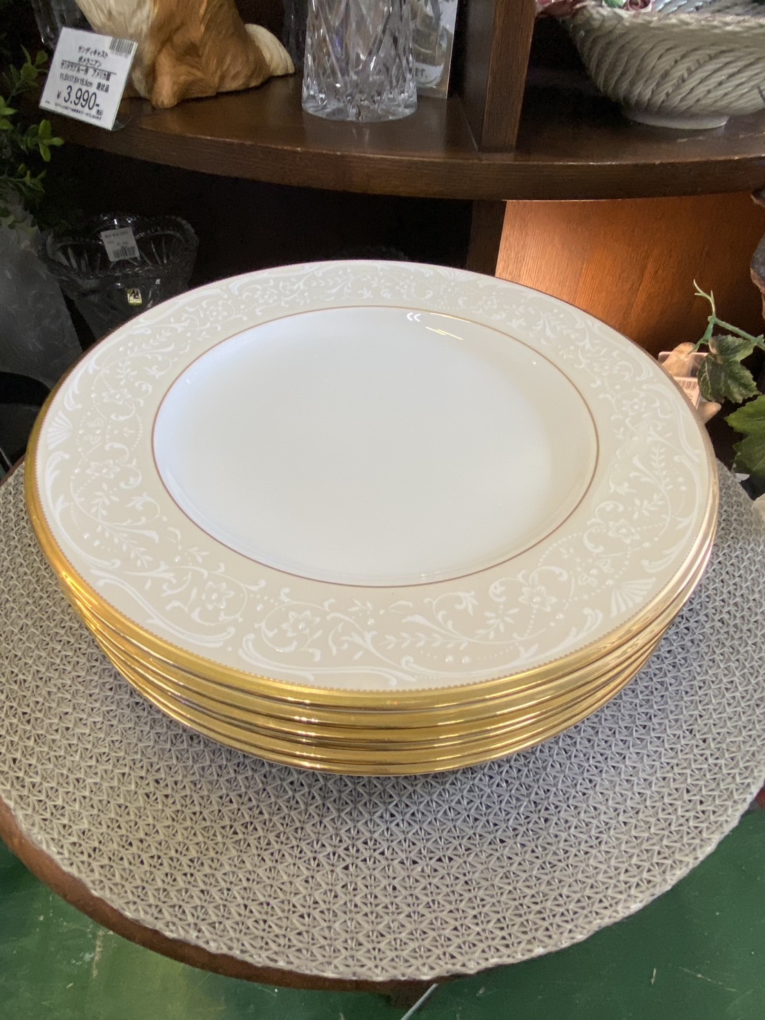 Noritake ノリタケ ホワイトパレス 27.5cm ディナープレート 高級を 