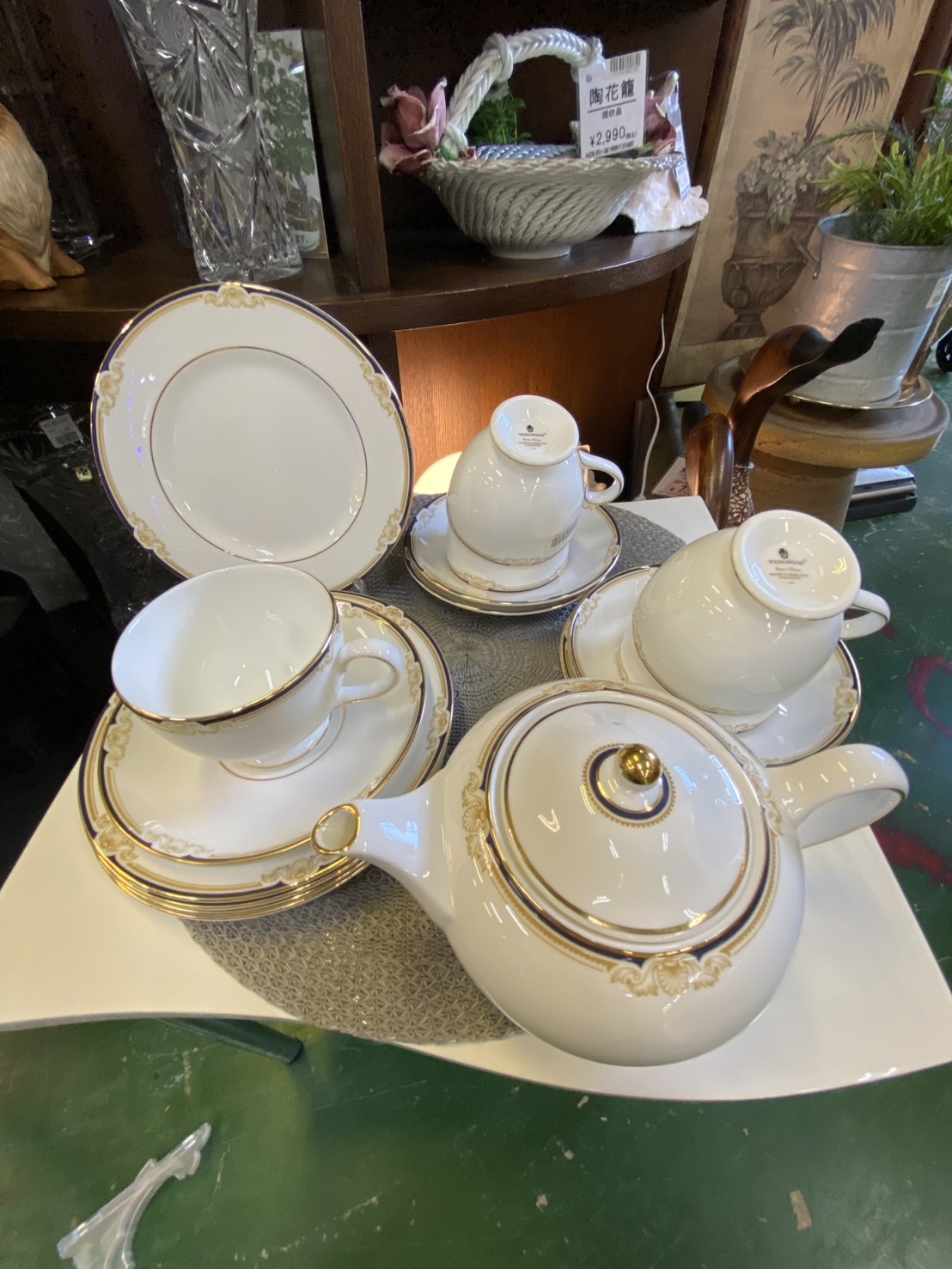WEDGWOOD ウェッジウッド カップ ソーサー プレート キャベン 