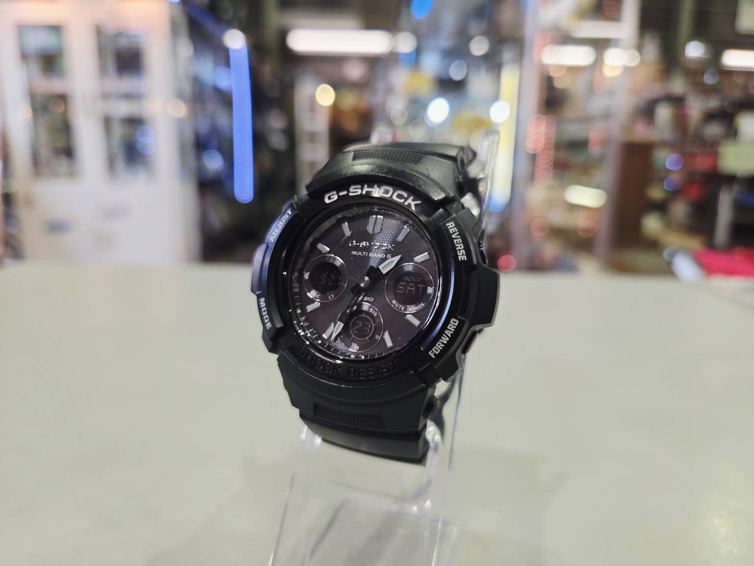 カシオG-SHOCK AWG-M100BW腕時計買取いたしました | リサイクル 