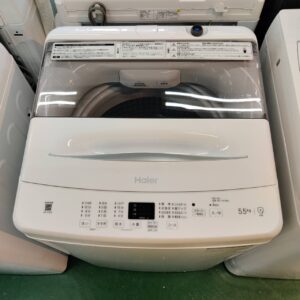 Haier-ハイアール_2024年製_5.5kg-全自動洗濯機_JW-U55B_142034160002-2