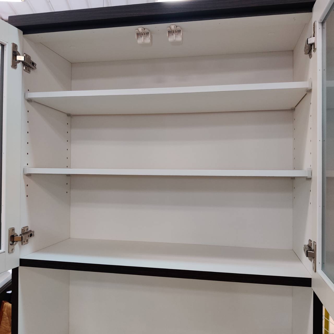 【なぎ】他の方の購入不可です。 ニトリ　キッチンボード　ダリア80 ニトリ 幅80 キッチンボード(上置き付き リガーレ80KB WH