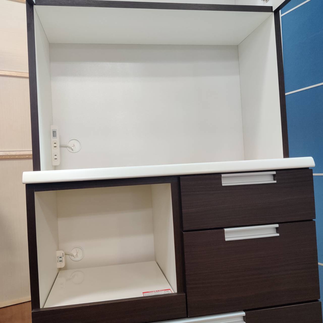 【なぎ】他の方の購入不可です。 ニトリ　キッチンボード　ダリア80 NITORI ニトリ 2枚扉キッチンボード ダリア80KB 幅80cm 販売中