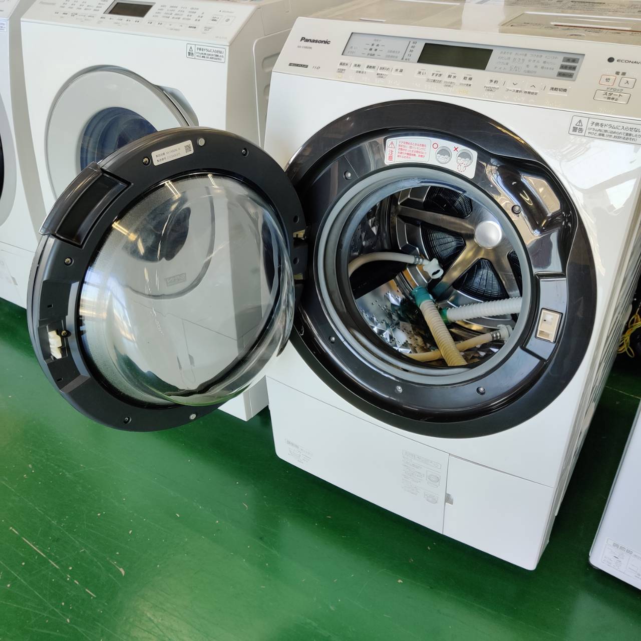 Panasonic パナ 2021年製 11.0kg ドラム式洗濯乾燥機 NA-VX800BL