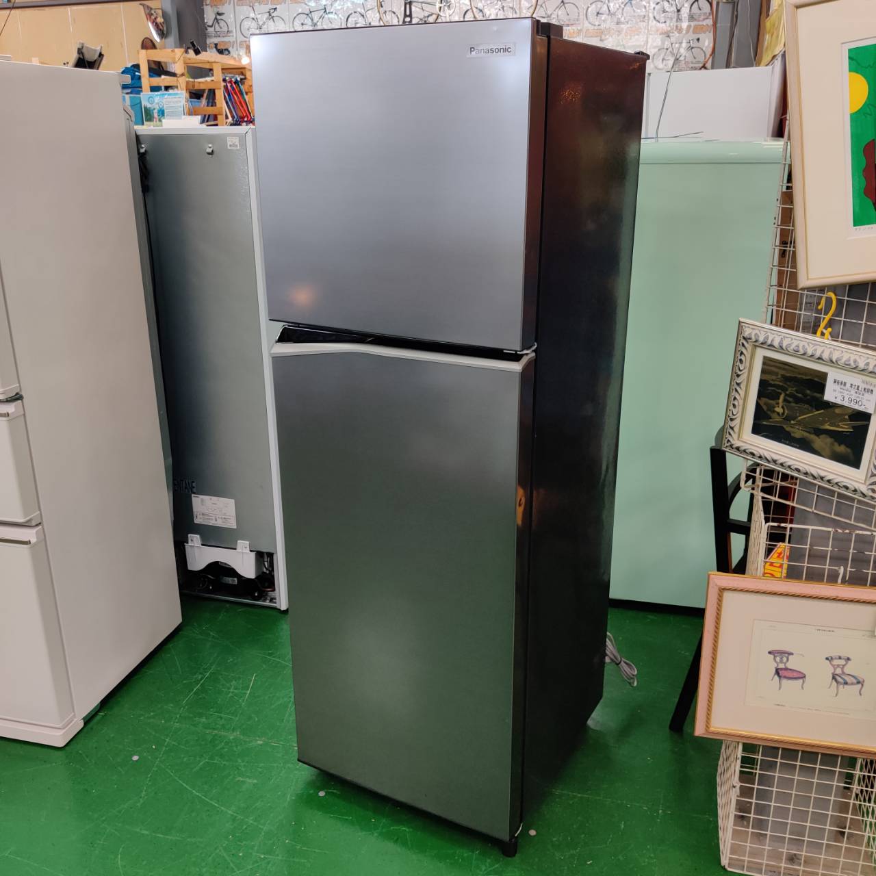 Panasonic パナ 2024年製 248L 2ドア 冷凍冷蔵庫 NR-B252T-H