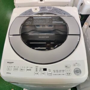 SHARP-シャープ_2022年製_8.0kg-全自動洗濯機_ES-GV8F_142034125002-2