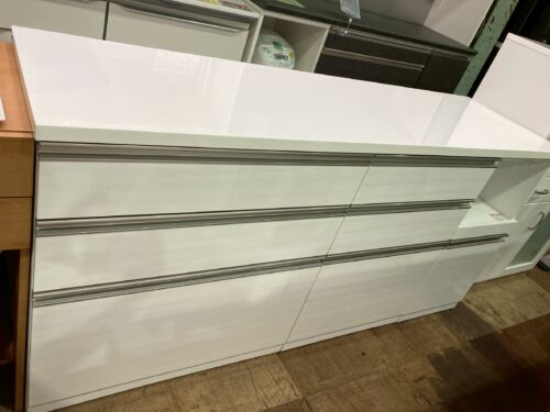 愛品館 市原店】ニトリ｜リガーレ100KB｜3枚扉キッチンボード