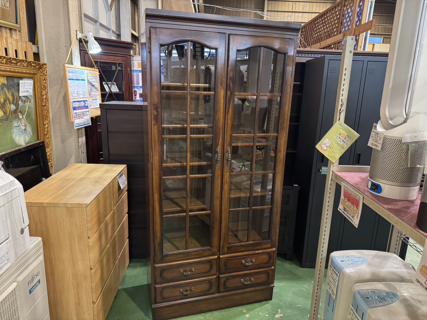 愛品館八千代店】カリモク コロニアルシリーズ 書棚
