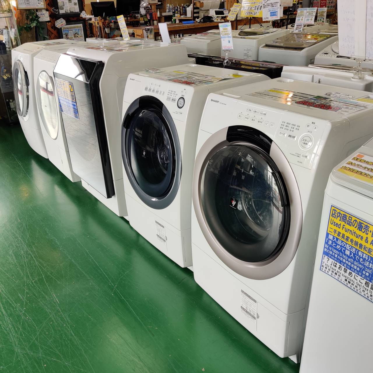SHARP シャープ 2022年製 11.0kg ドラム式洗濯乾燥機 ES-W114 販売中 