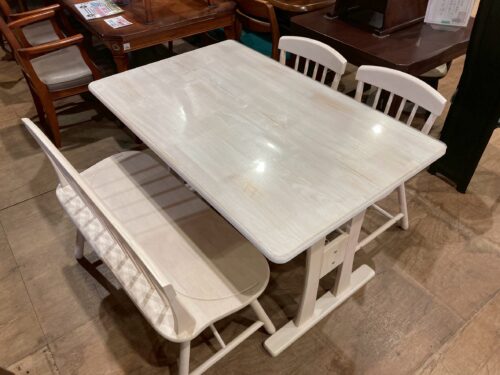 ニトリ｜ファンシー｜ベンチダイニング4点セット買取入荷致しました 
