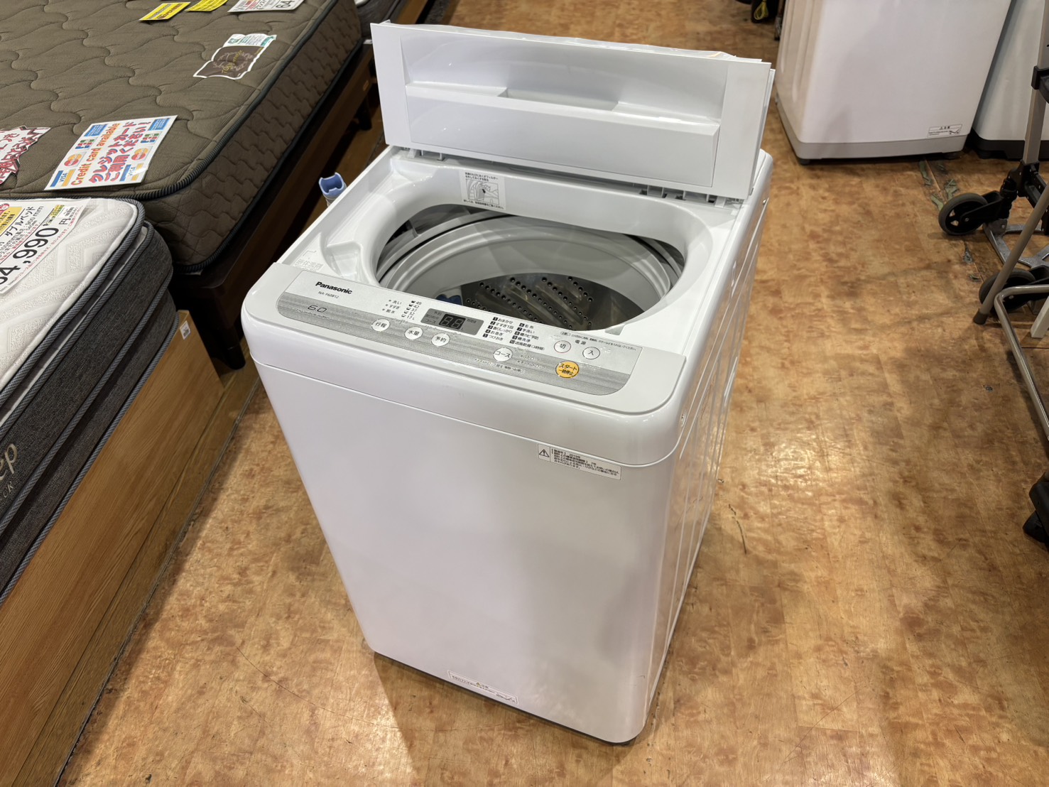 Panasonic｜6.0kg洗濯機 NA-F60B12買取しました。 | リサイクル 