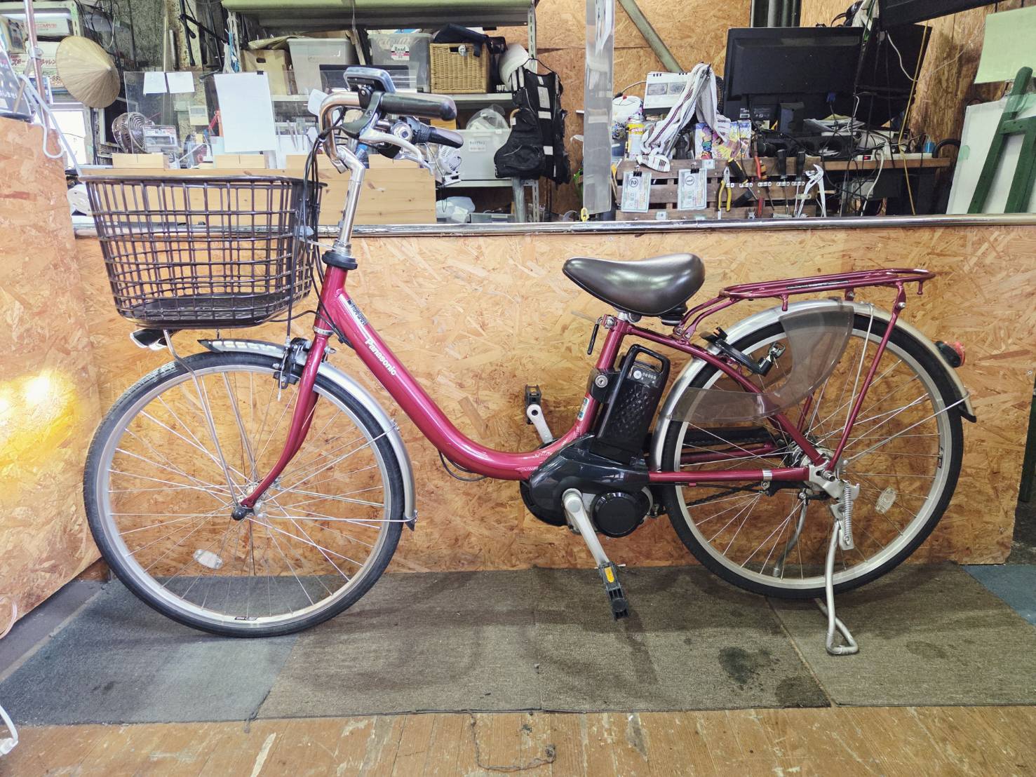 パナソニック電動アシスト自転車ビビ・L 24インチBE-FL432R買取致し 