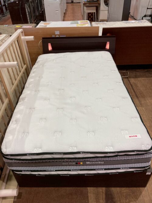 ムスタリング｜引出し収納付セミダブルベッド買取入荷致しました 