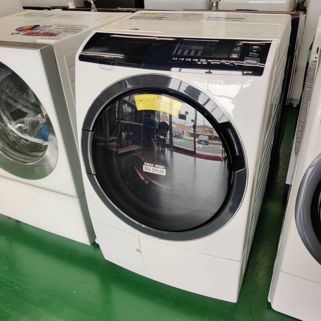 日立 HITACHI 2020年製 10.0kg ドラム式洗濯乾燥機 BD-SG100EL 販売中 