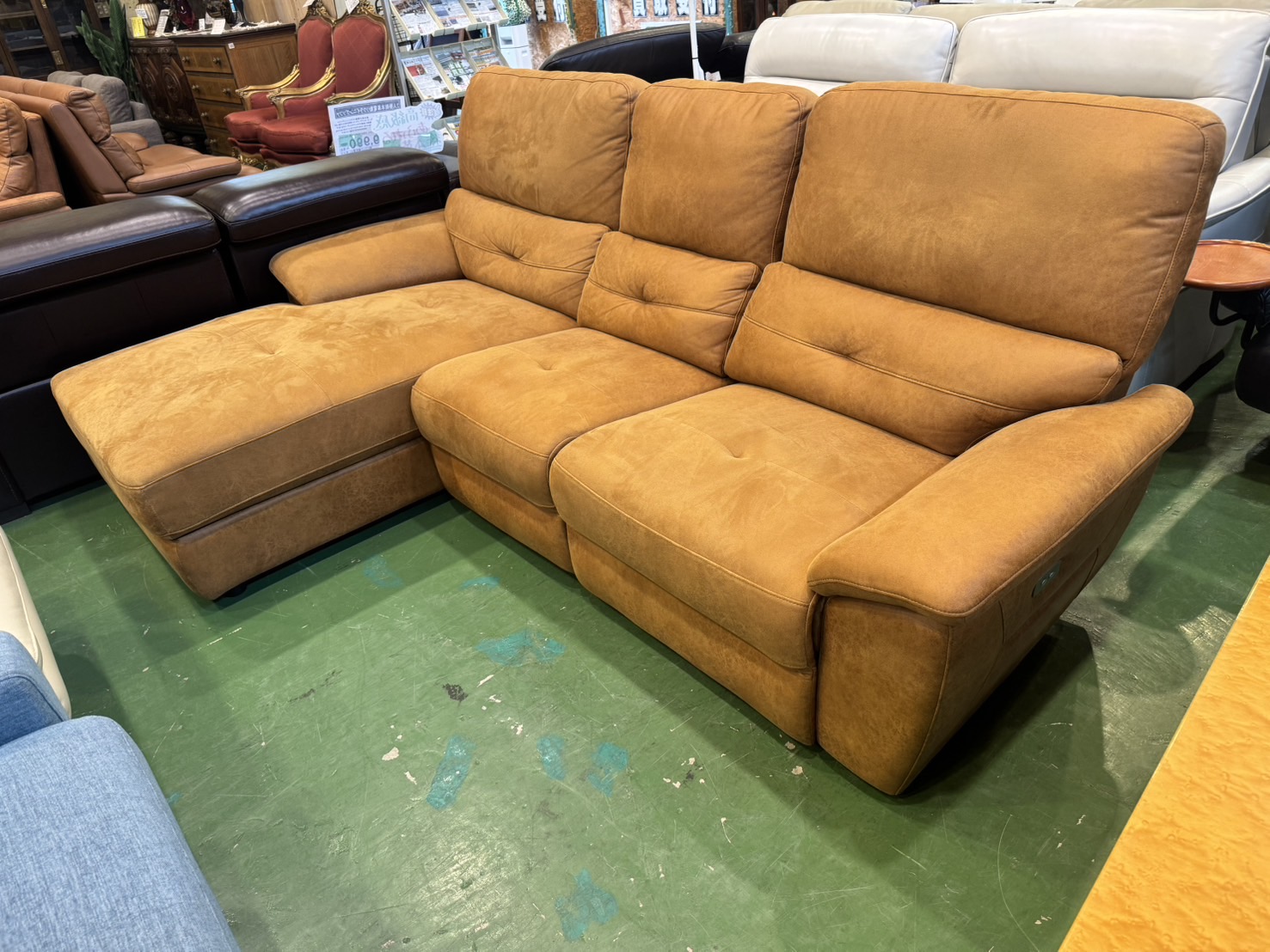 関家具｜RELAXFORM｜電動リクライニングカウチソファ｜ドラゴ買取致し 