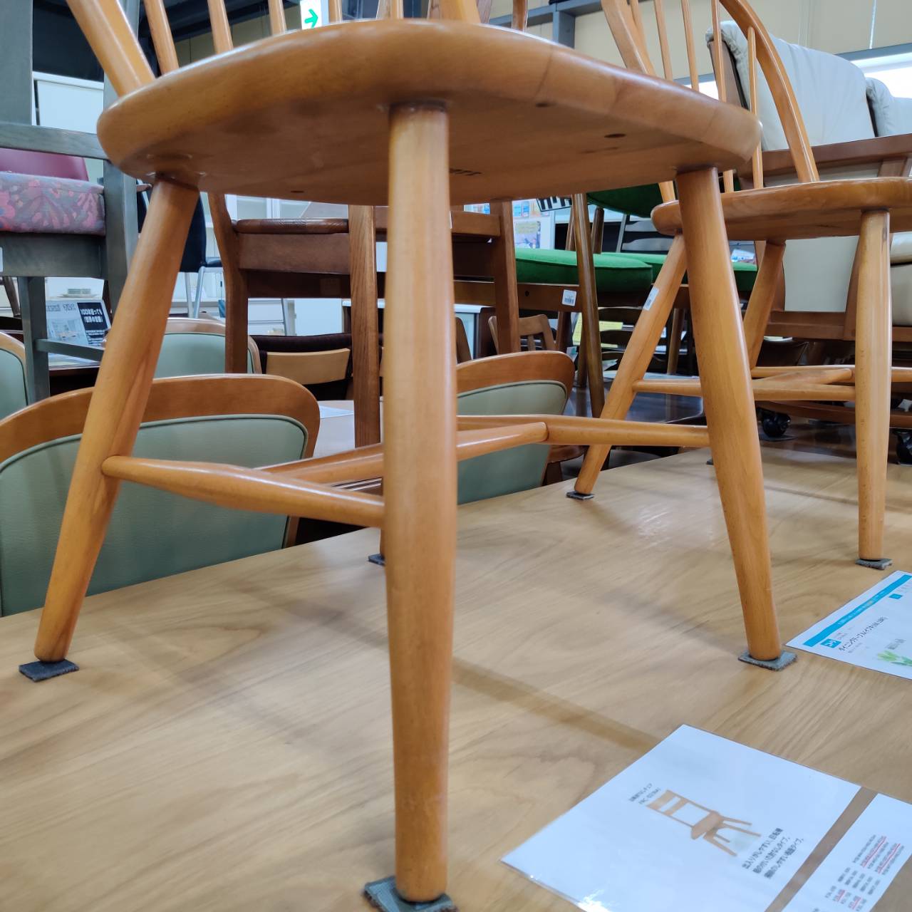 飛騨産業 キツツキ ウィンザーチェア2点セット 販売中！ 愛品倶楽部柏 