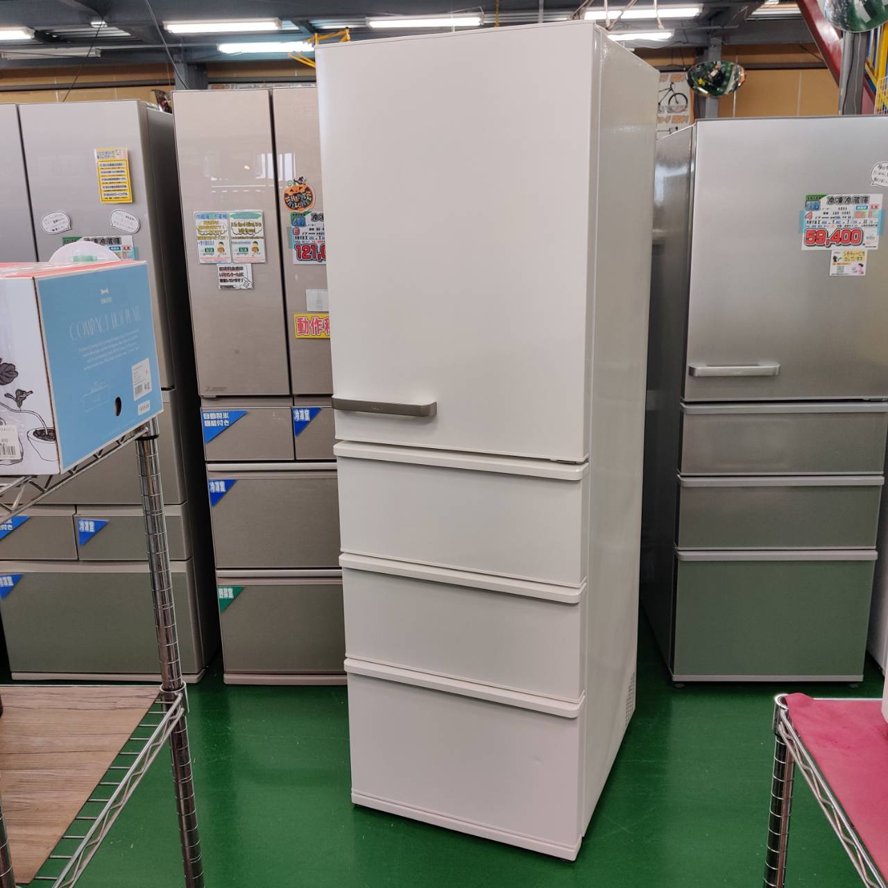 AQUA アクア 2024年製 458L 4ドア 冷凍冷蔵庫 AQR-46N2 販売中！ 愛品 