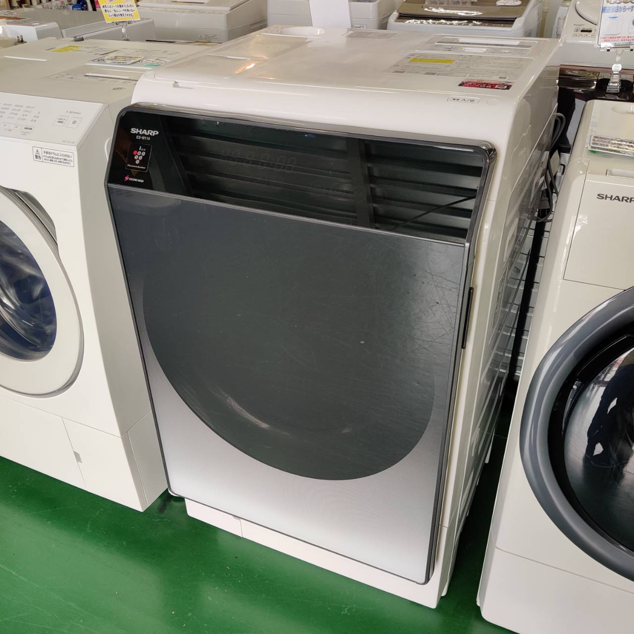 SHARP シャープ 2022年製 11.0kg ドラム式洗濯乾燥機 ES-W114 販売中 