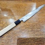 かね惣柳刃青鋼 水牛柄 7寸210mm包丁買取しました
