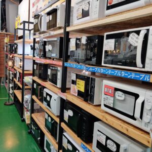 電子レンジ売場