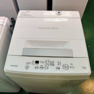 東芝-TOSHIBA_2021年製_4.5kg-全自動洗濯機_AW-45M9_142034300002-2