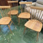 柏木工｜Takayama Wood Works FAN BACKチェア｜4脚セット｜高山ウッドワークス買取致しました｜愛品館八千代店