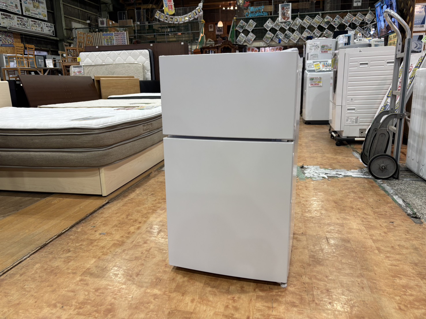 MAXZEN｜JR087ML01WH 2ドア冷蔵庫買取しました。 | リサイクルショップ 