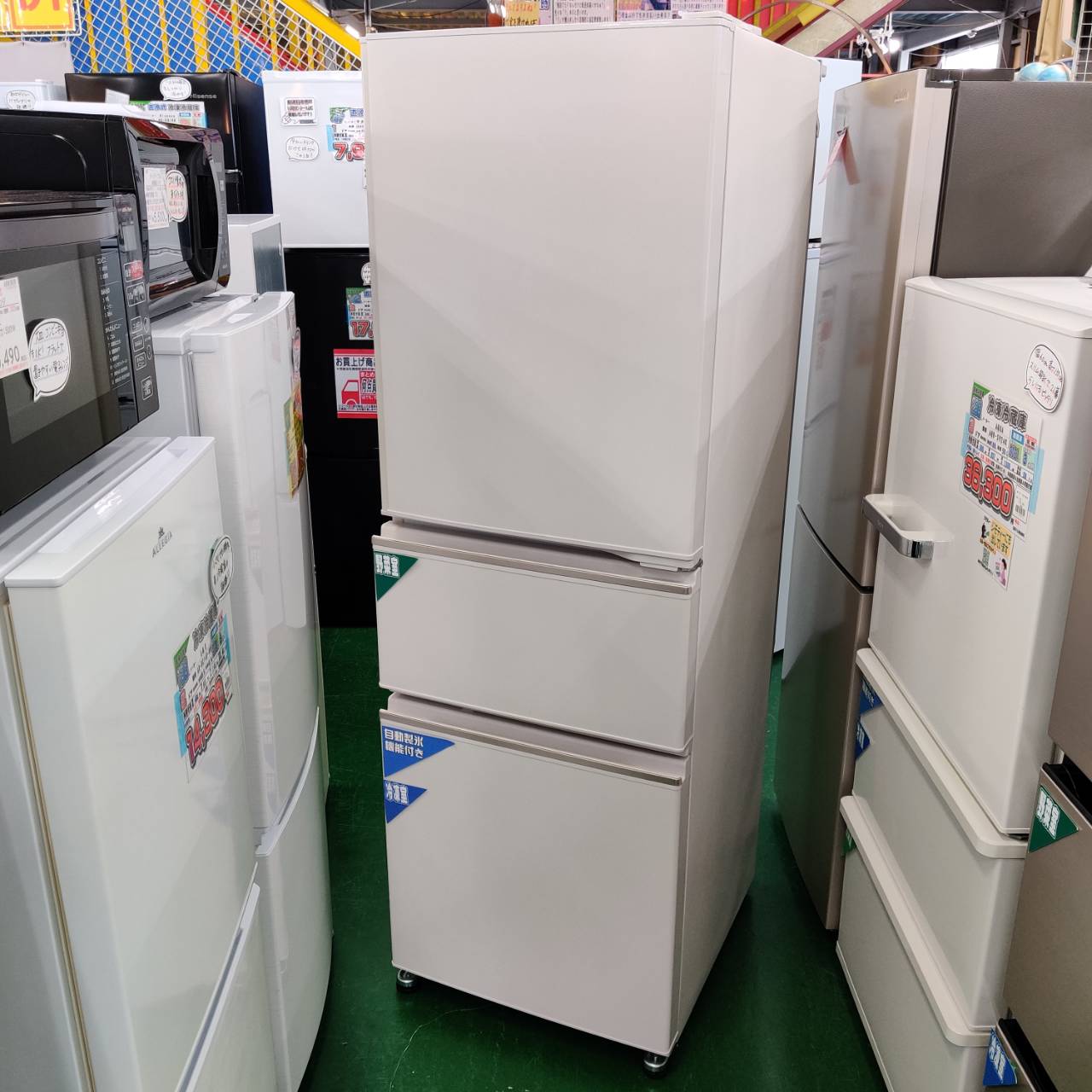 三菱 MITSUBISHI 2021年製 272L 3ドア 冷凍冷蔵庫 MR-CX27F 販売中 