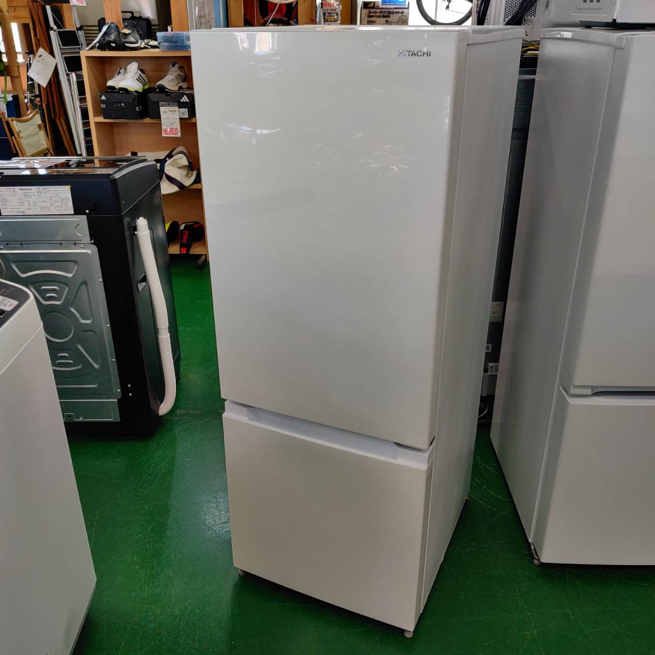 日立 HITACHI 2021年製 154L 2ドア 冷凍冷蔵庫 RL-154NA 販売中！ 愛品 