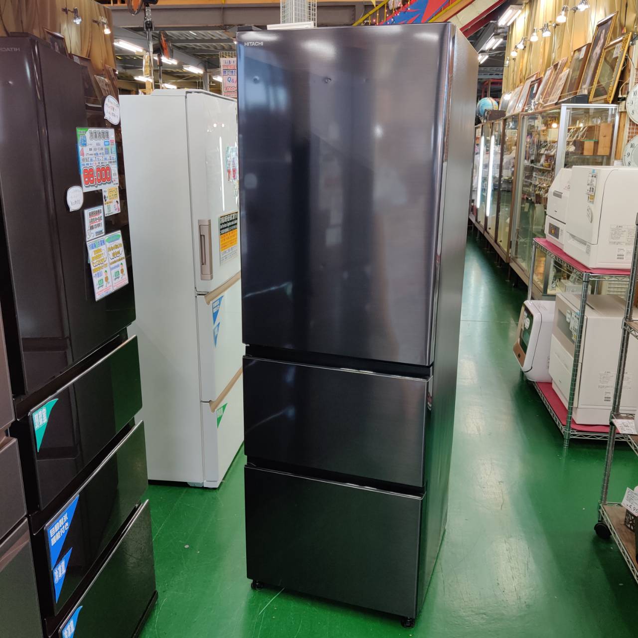日立 HITACHI 2022年製 375L 3ドア 冷凍冷蔵庫 R-V38RVL 販売中！ 愛品 